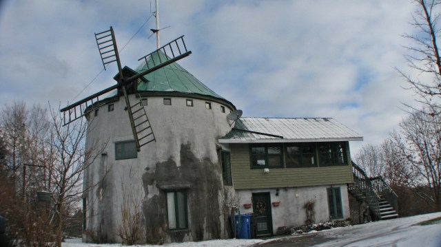 Moulin à vent, rivière Bécancour