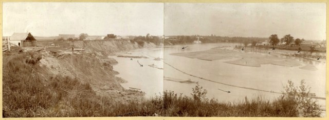 Ébouli à Saint-Alban, 1894.